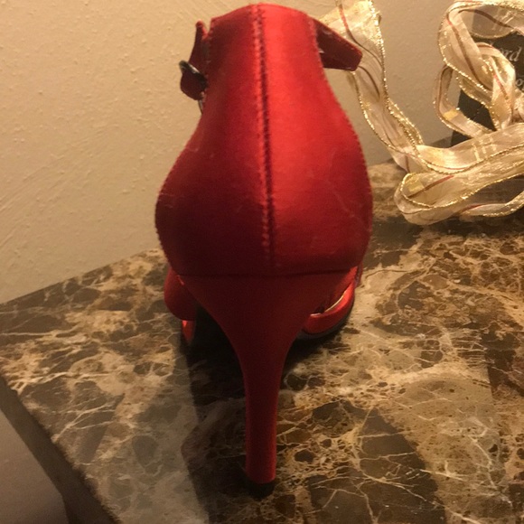 Flower power 👠 shoes matching 👛size 8 - Picture 6 of 8